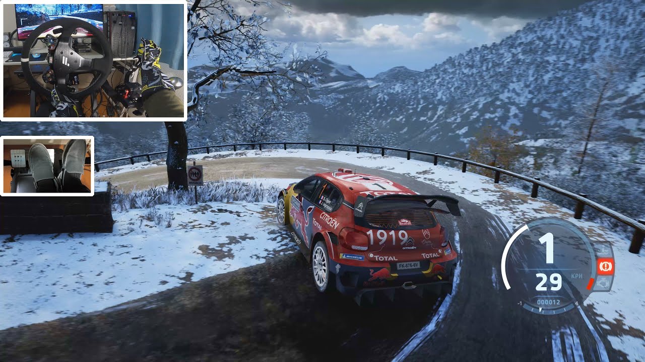 Citroen C3 WRC MAX ATTACK (Ралли Монте-Карло) | EA Sports WRC | CSL DD