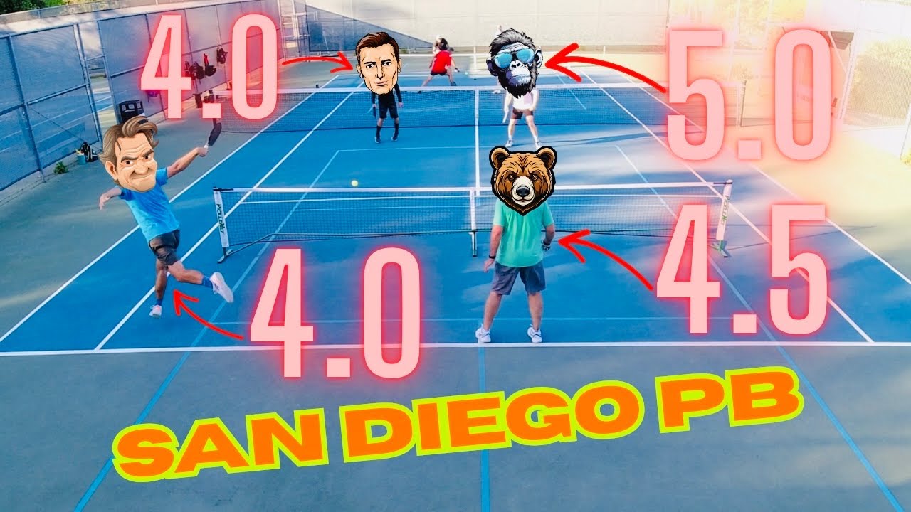San Diego’s Finest Pickleball Rec Players 4.0 Level Plus!
