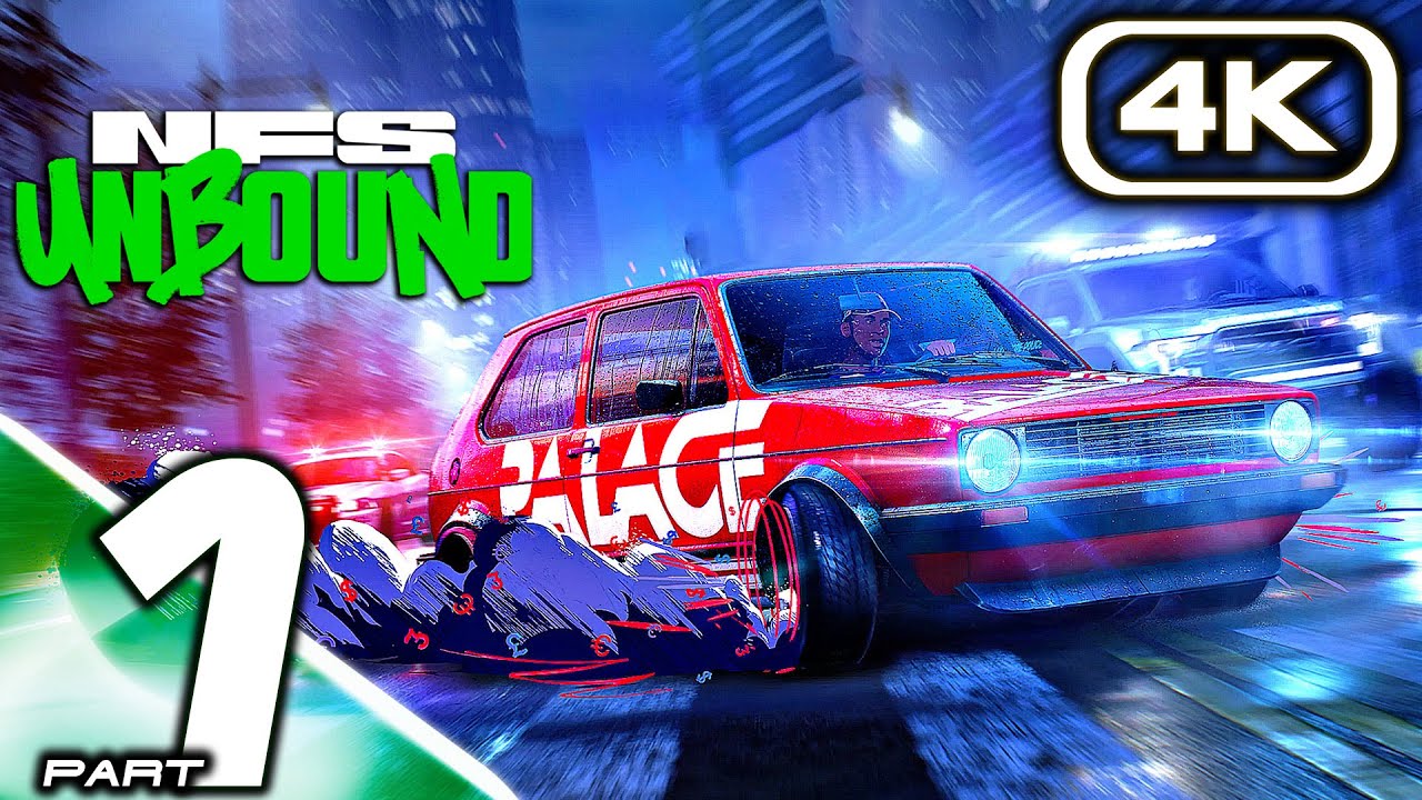 Прохождение NEED FOR SPEED UNBOUND. Часть 1 (ПОЛНАЯ ИГРА 4K 60 FPS ПК). Без комментариев.