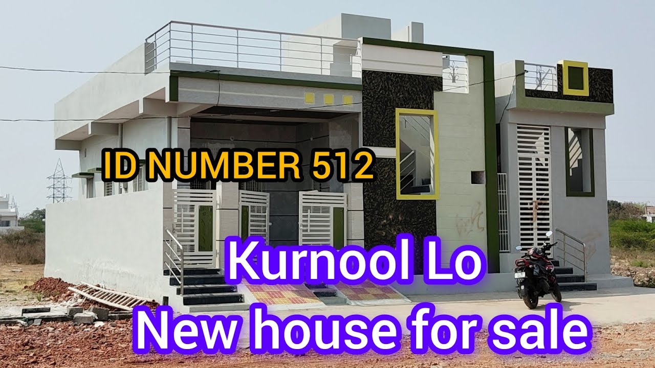 ID NUMBER 512 kurnool Lo New house for sale loan available please like share comment subscribe 
