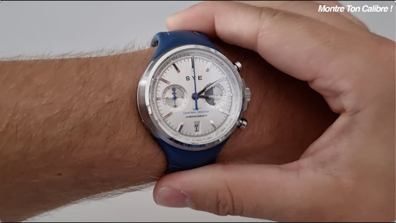 SYE MOT1ON Chronograph Silver Edition. L'avis de JB (MTC!)