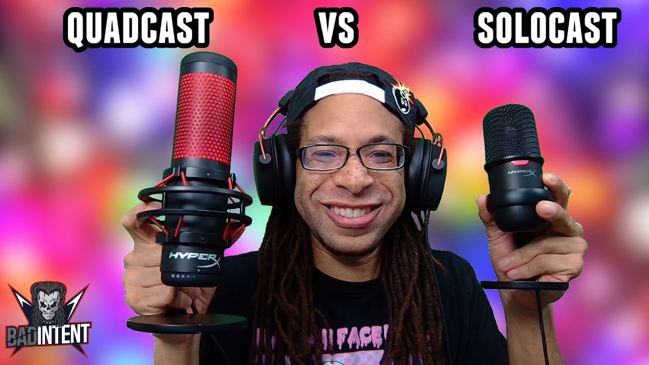 HyperX QuadCast против HyperX SoloCast