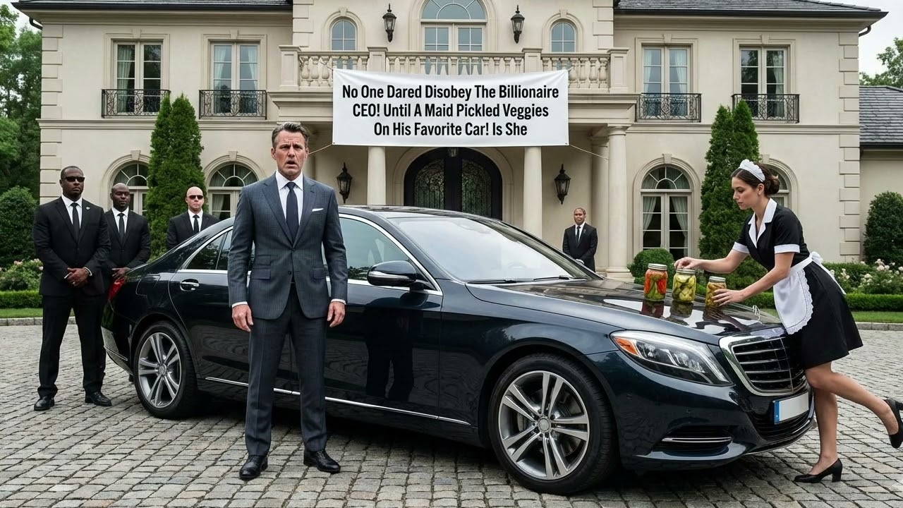 No One Dared Disobey The Billionaire CEO! Until A Maid Pickled Veggies On His Favorite Car! Is She