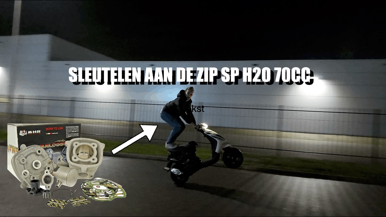 SLEUTELEN AAN DE ZIP SP H2O 70CC