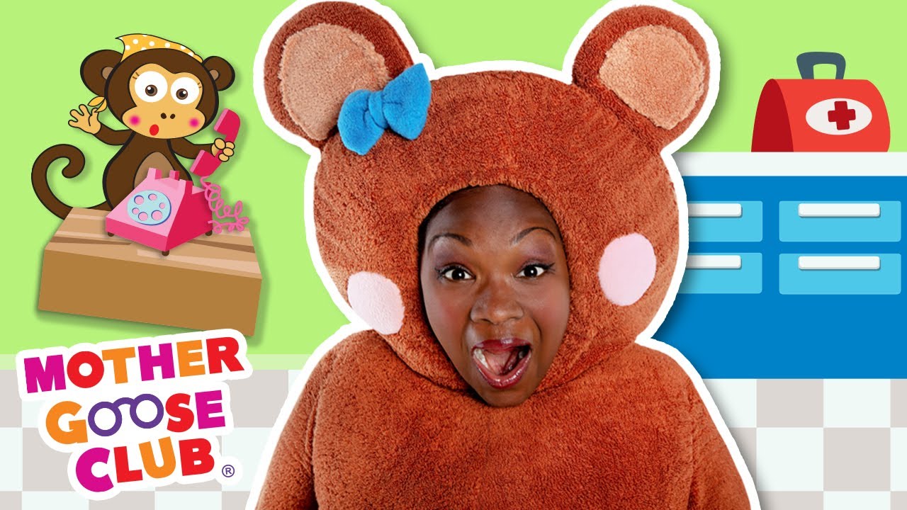 Five Little Monkeys + More | Mother Goose Club Nursery Rhymes