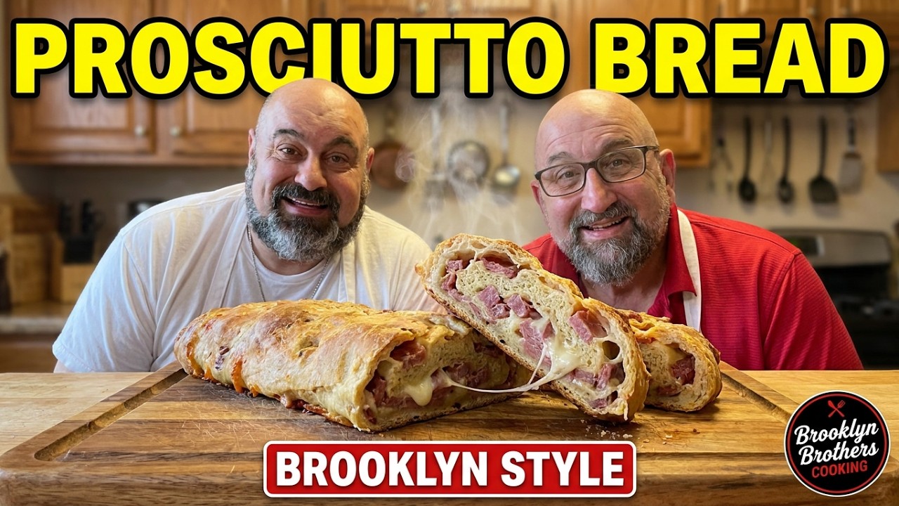 The BEST Prosciutto Bread Recipe You'll Ever Try | A Brooklyn New Yorkers Favorite