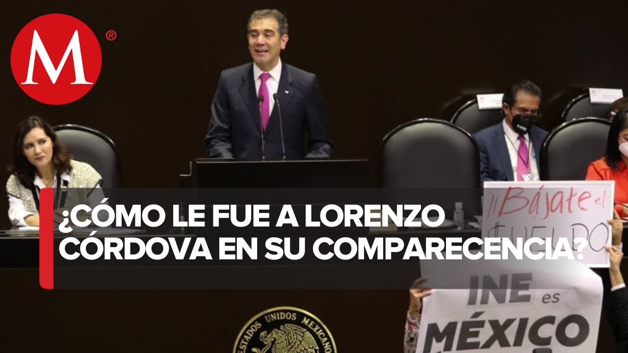 Así fue la comparecencia de Lorenzo Córdova en el Senado