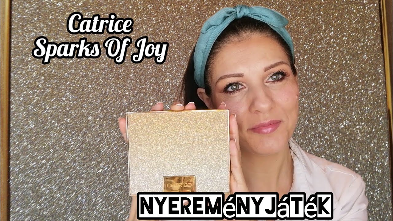 New!!!Catrice Limited Edition.SPARKS OF JOY🎄Nyereményjáték 😍|Kincses Niki