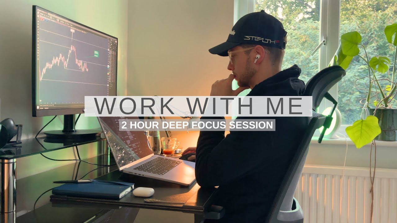 Work With Me | 2 Hour Pomodoro Focus & Study Session With Productivity Lo-Fi Playlist | 50-10-50