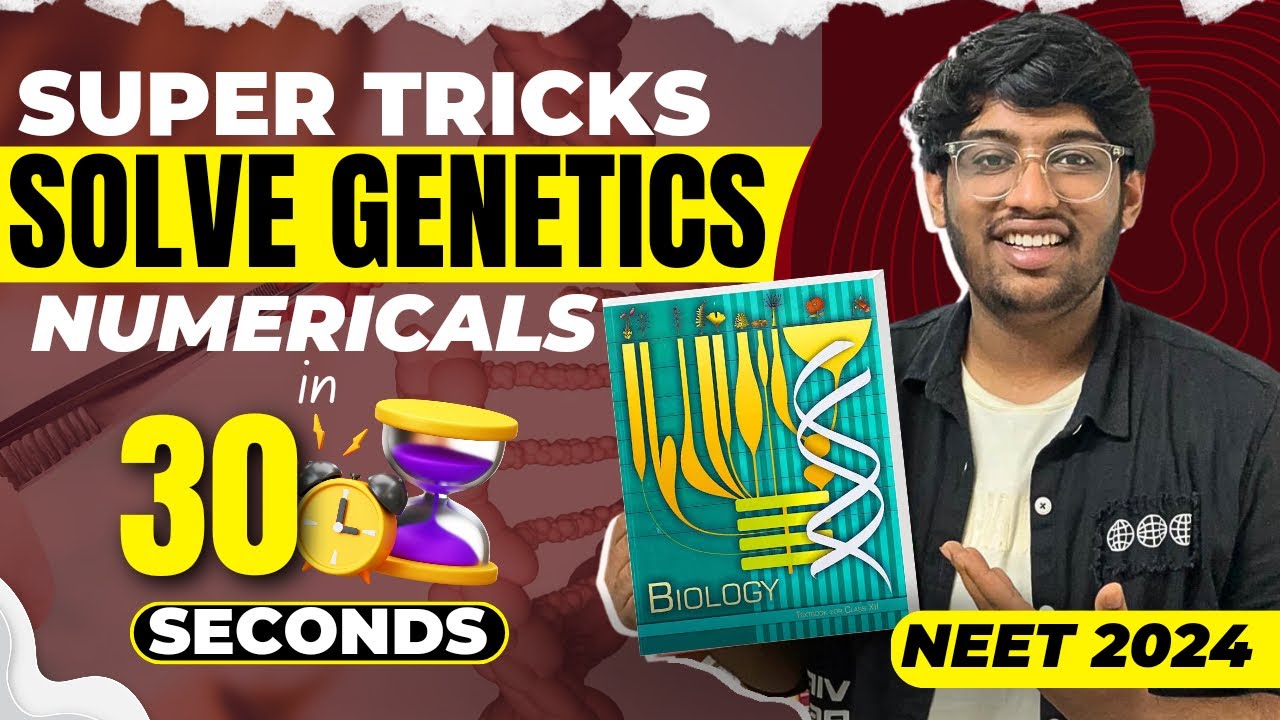 Solve any GENETICS numerical in 30 secs😎| Super Tricks for NEET 2024