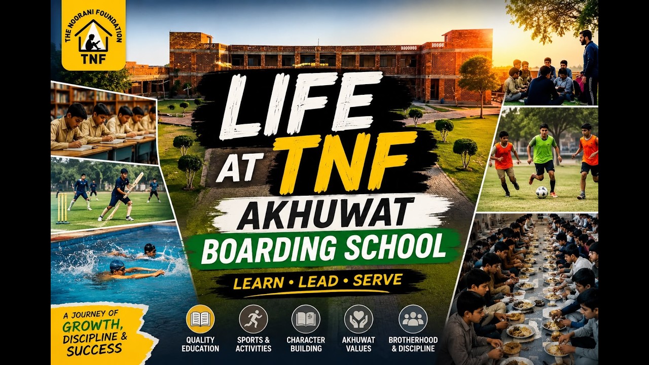 Life At TNF Akhuwat Boarding School | Learn , Lead and serve 