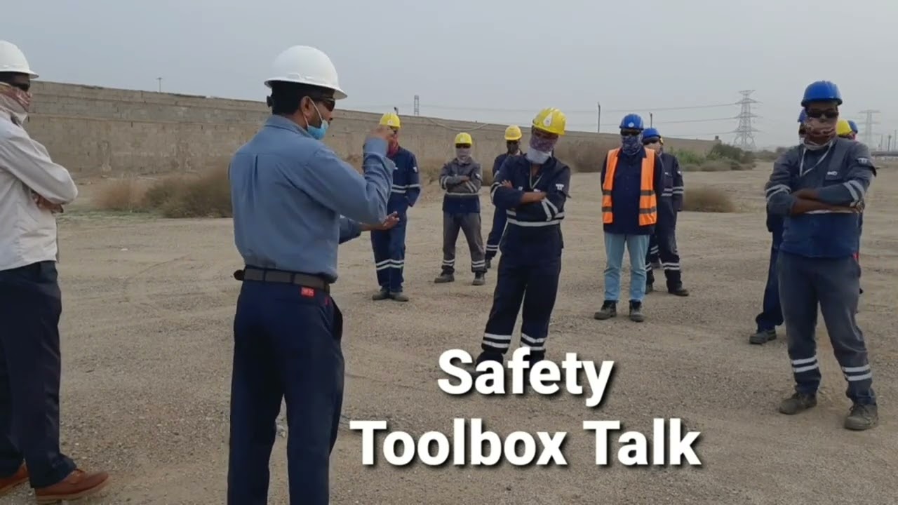 Safety Toolbox talk, Tbt in English Topic is Heirarchy of Hazards Control