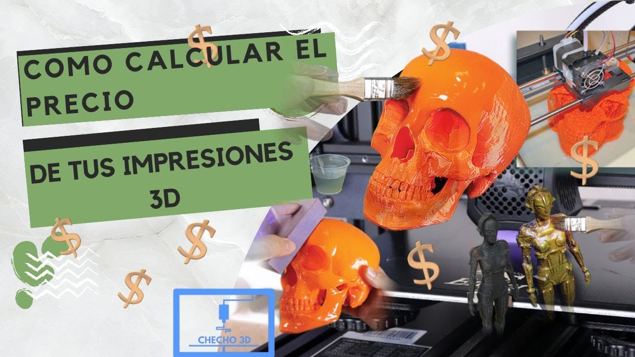 Como calcular el precio de tus impresiones 3d !!! 🤩