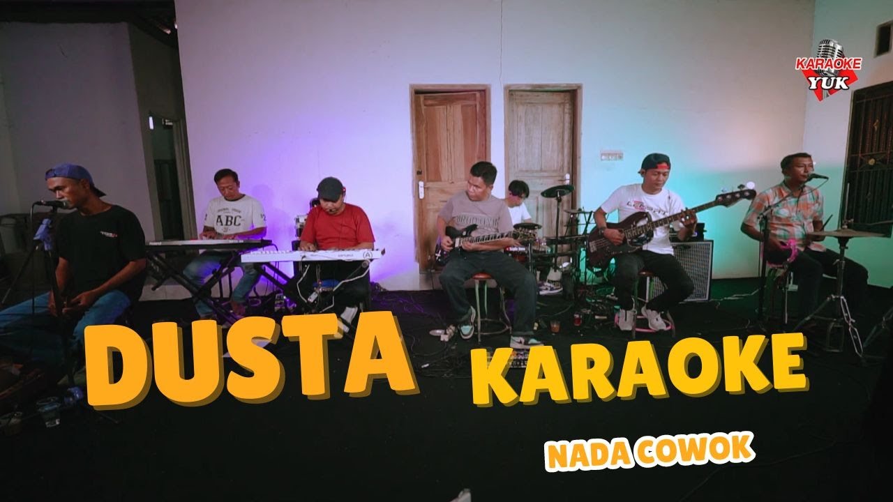 DUSTA KARAOKE NADA COWOK PRIA
