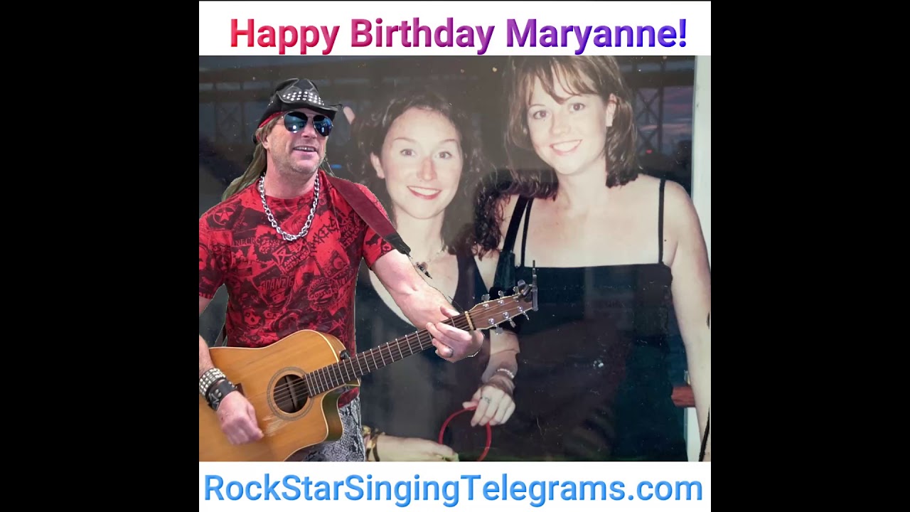 Happy 50th Birthday Maryanne