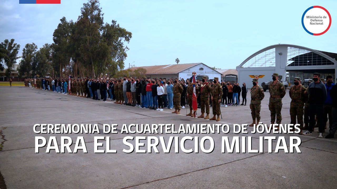 Ceremonia de acuartelamiento de jóvenes para el servicio militar 2022