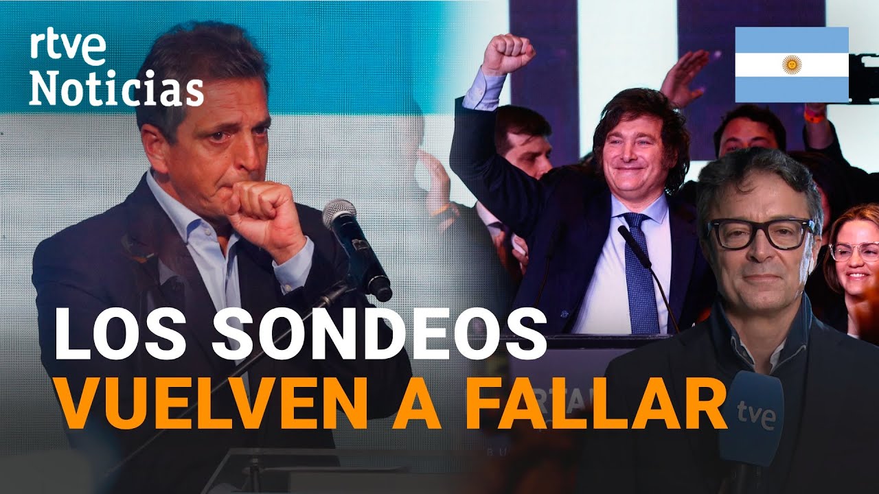 ARGENTINA: MASSA da la SORPRESA aunque MILEI le pisa los talones y le disputará la SEGUNDA VUELTA  |