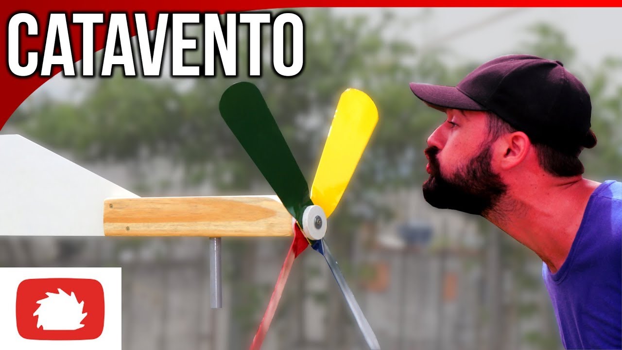Como fazer CATAVENTO de jardim #DIY | Na oficina S05E02
