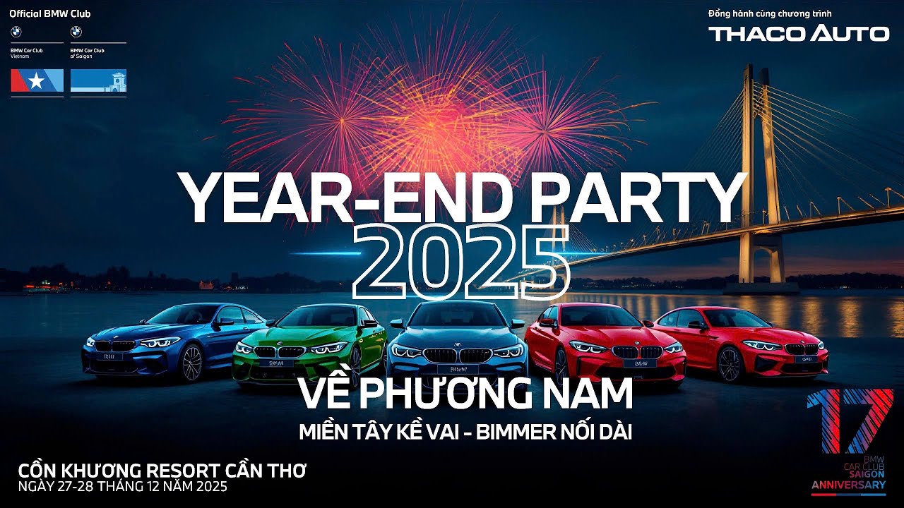 YEAR END PARTY BMW CAR CLUB SAI GON 2025 - BMW CAR CLUB SAI GON