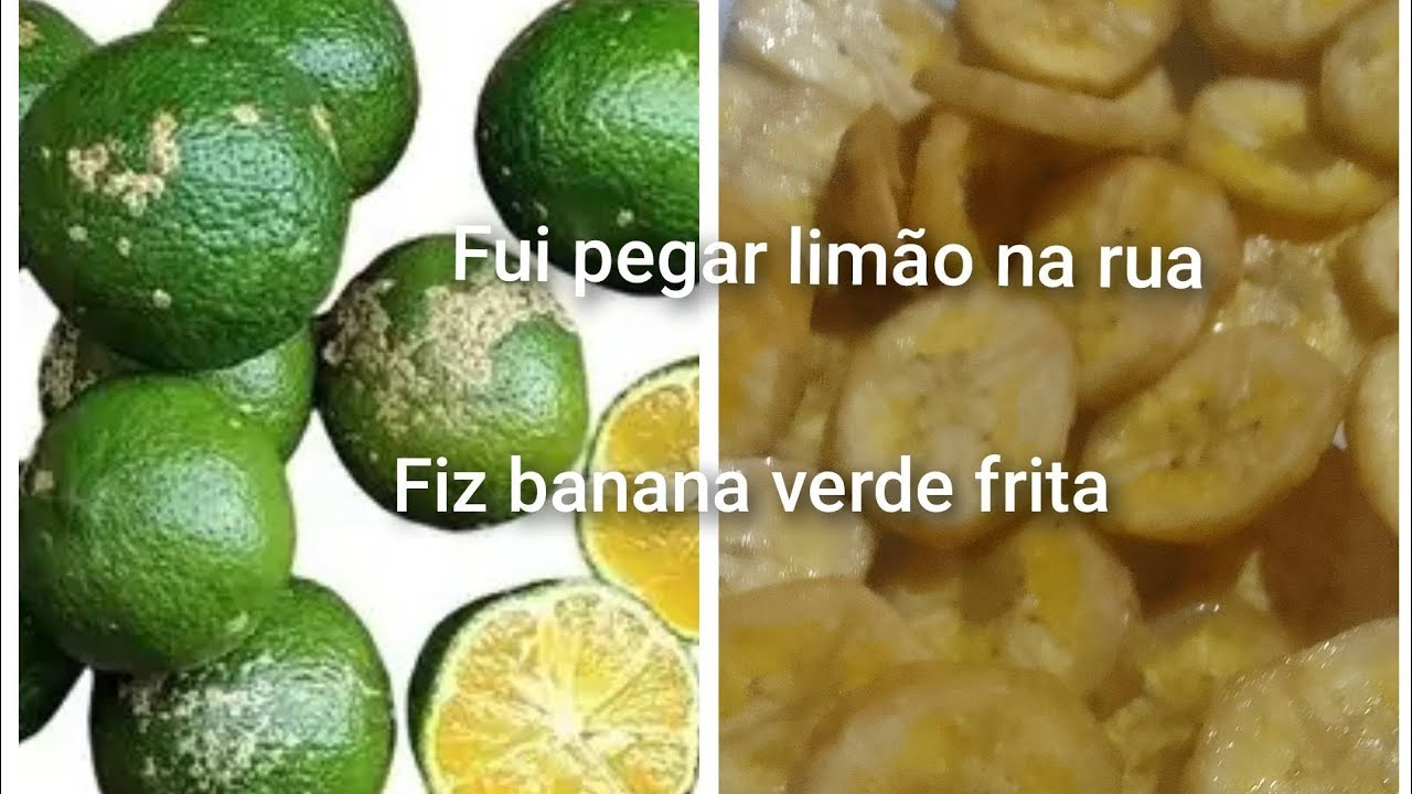 Fui na rua pegar limão para gripe 