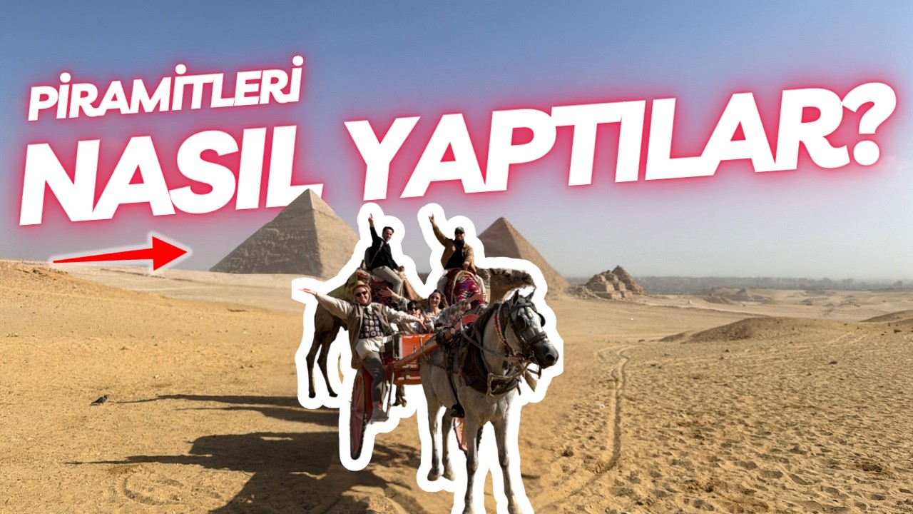 Mısır Piramitleri Turu | Türk Rehber ile Baştan Sona Giza Piramitleri Deneyimi | Vlog
