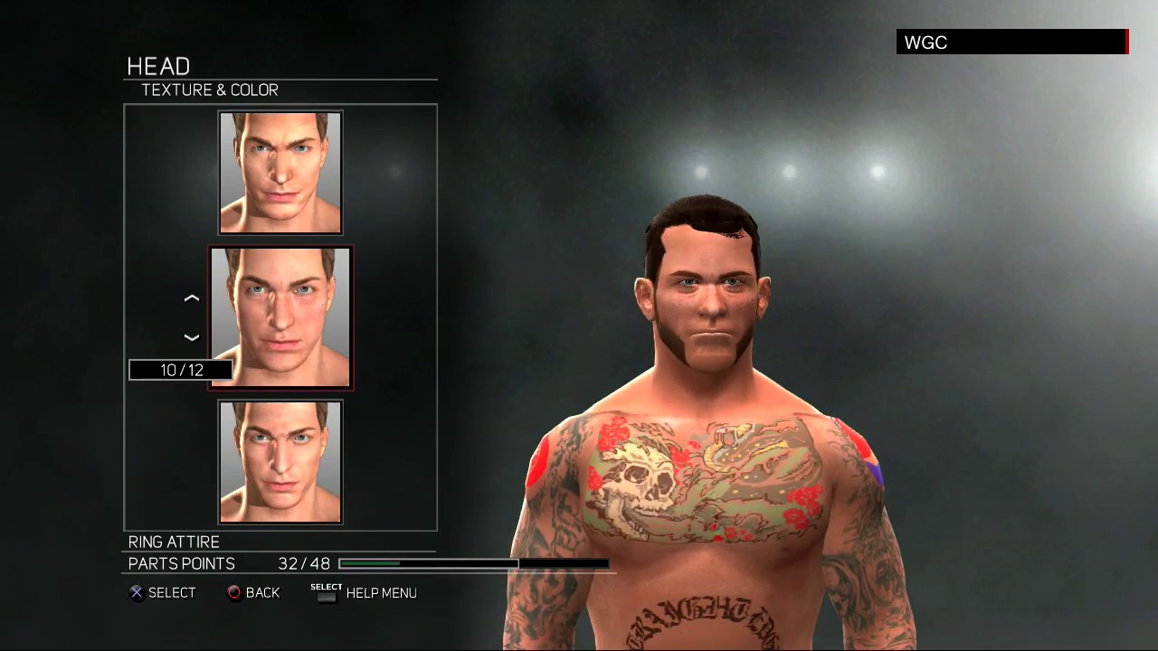WWE 2K17:CM Punk CAW formula(Xbox 360/PS3)