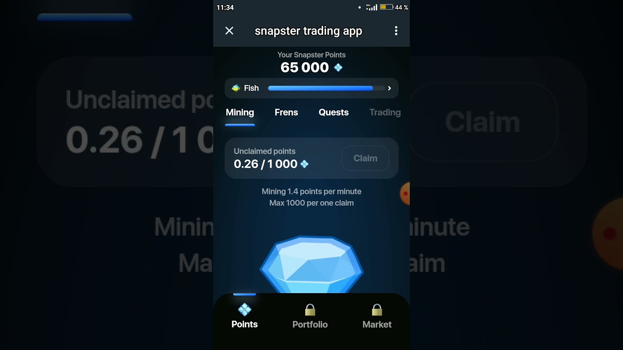 Snapster trading app