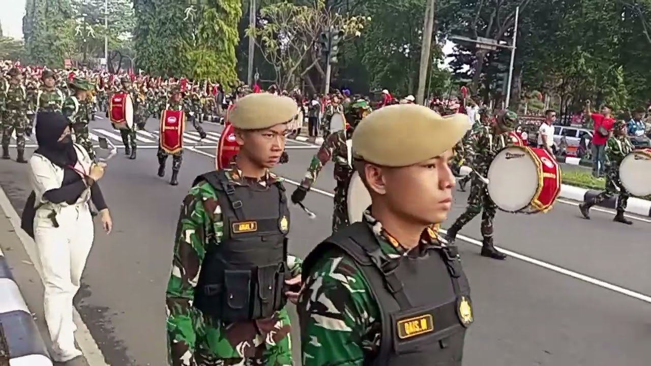 kirab merah putih Kab Bogor