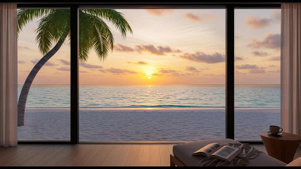 Sea Waves 4 hours Ambience - not just a loop! No mid ads