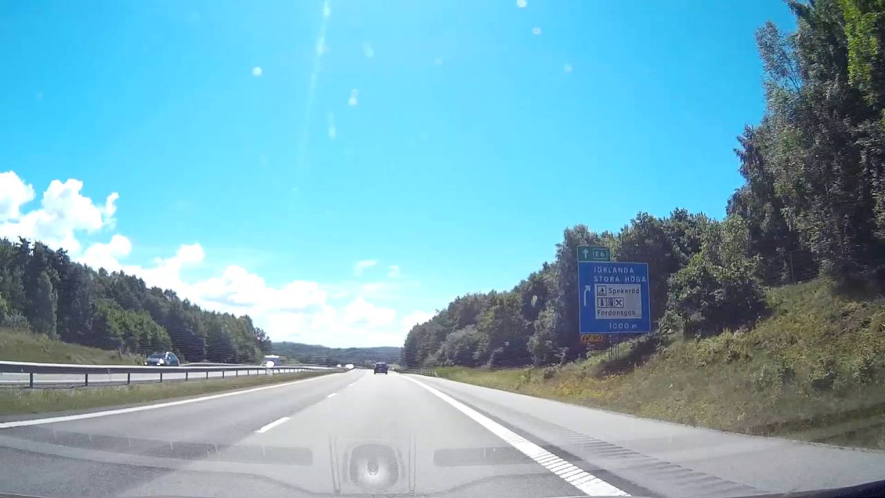 Scandinavian Dashcam Uddevalla - Gothenburg