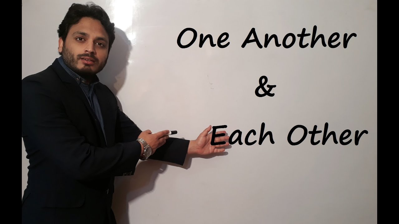 Each Other and One Another - Reciprocal Pronoun- By Ali Raza Kazmi