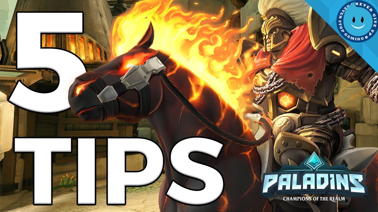 Top 5 Tips To Be A Better Frontline (Tank) In Paladins!