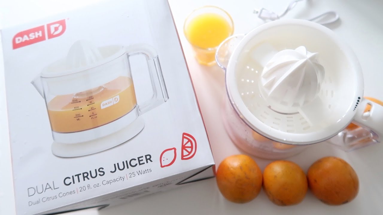 Dash Citrus Juicer Unboxing And Review