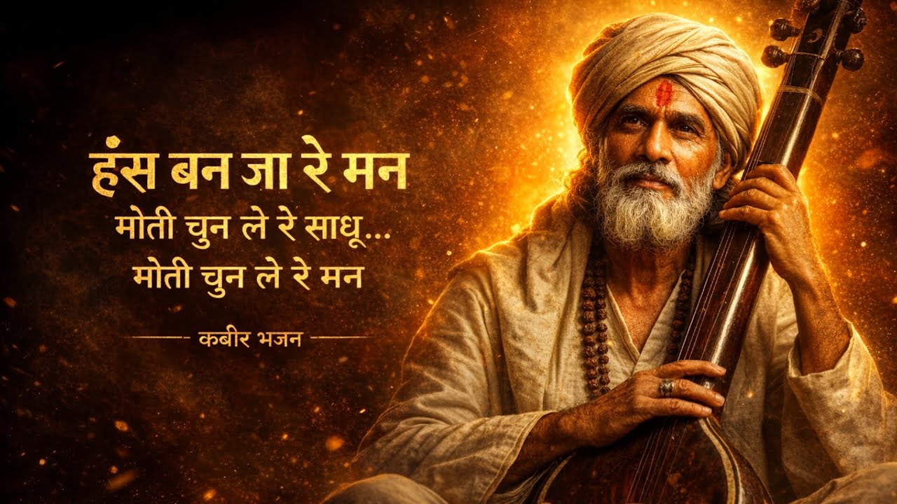🔥 हंस बन जा रे मन | Kabir Bhajan | Soul Awakening Kabir Vani | Sant Kabir Amrit Vani