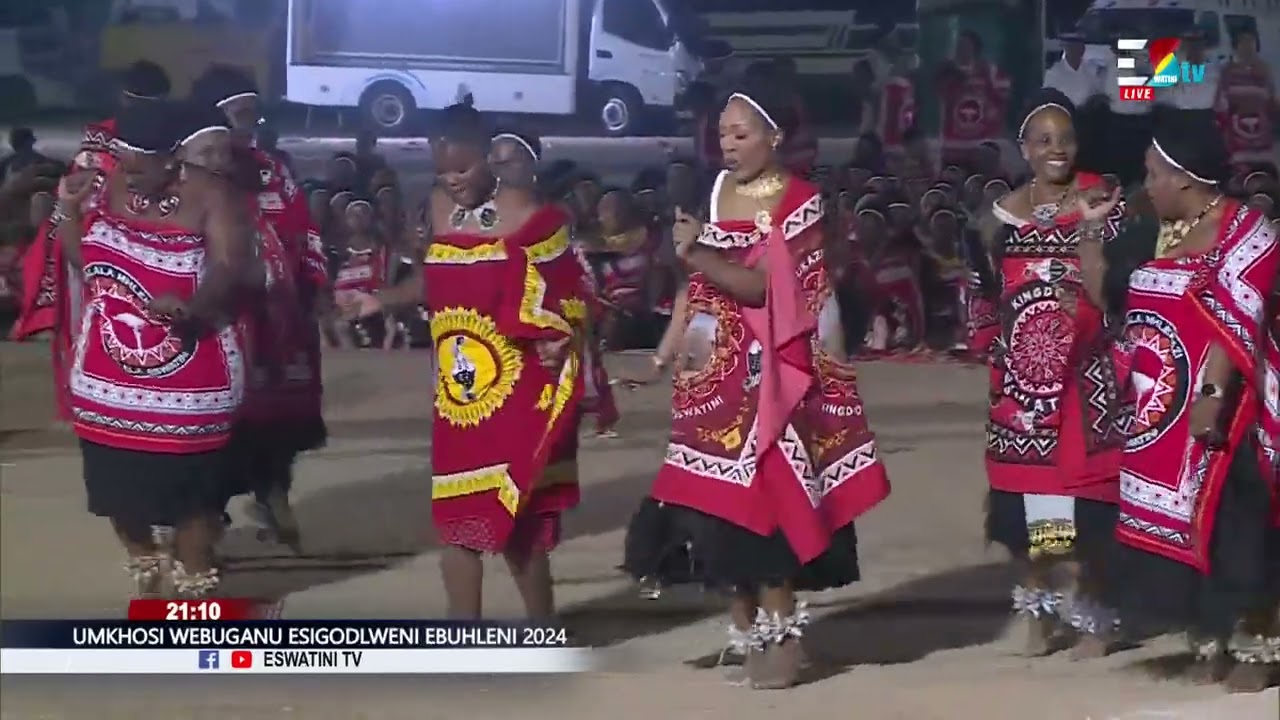 Inkhosikati laKhumalo doing Kutsamba Dance