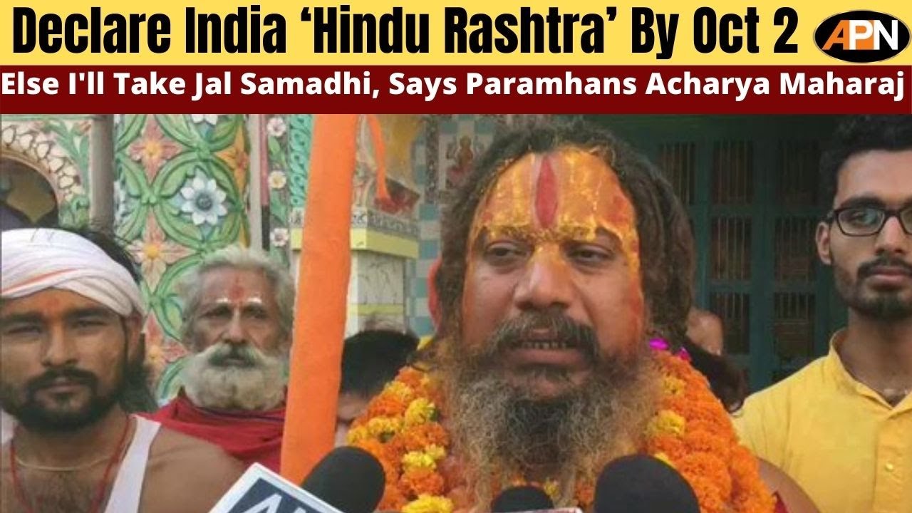 'Declare India Hindu Rastra' Or 