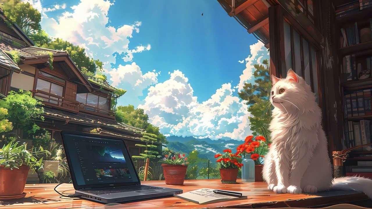 Softly Floating Lofi Beats - Chill & Relaxing Music