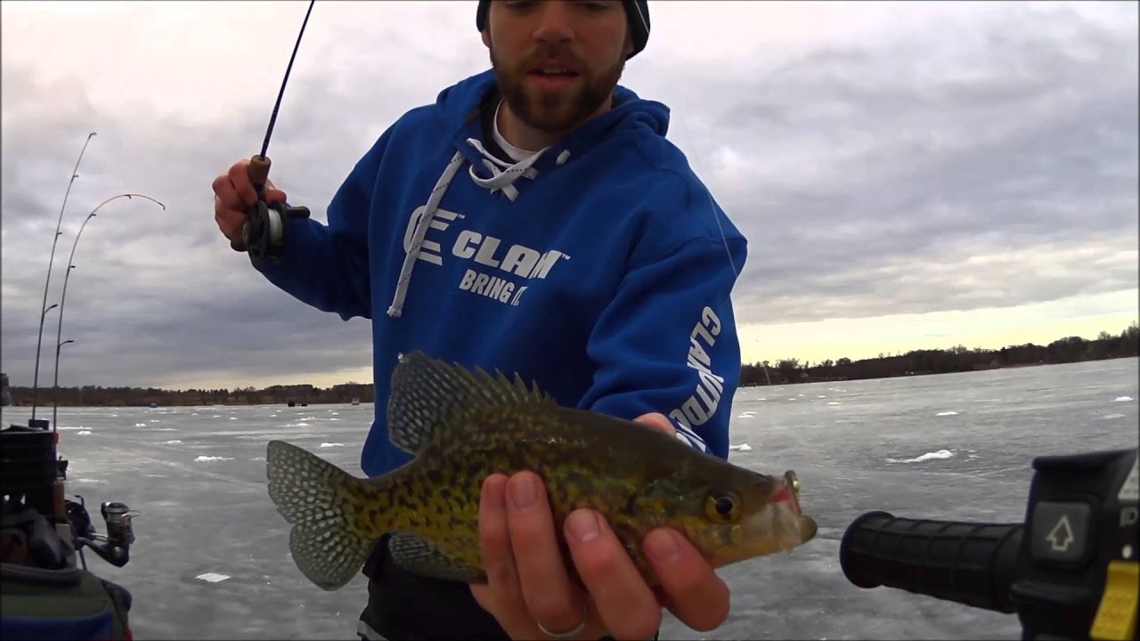 Ice Fishing Metro Crappies - Hole Hopping
