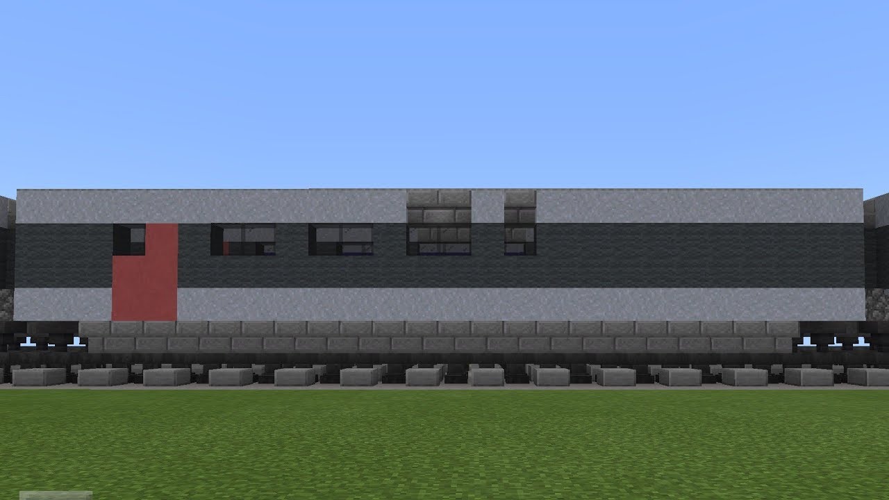 Minecraft TGV bar carriage toturial (Bastille Day special)