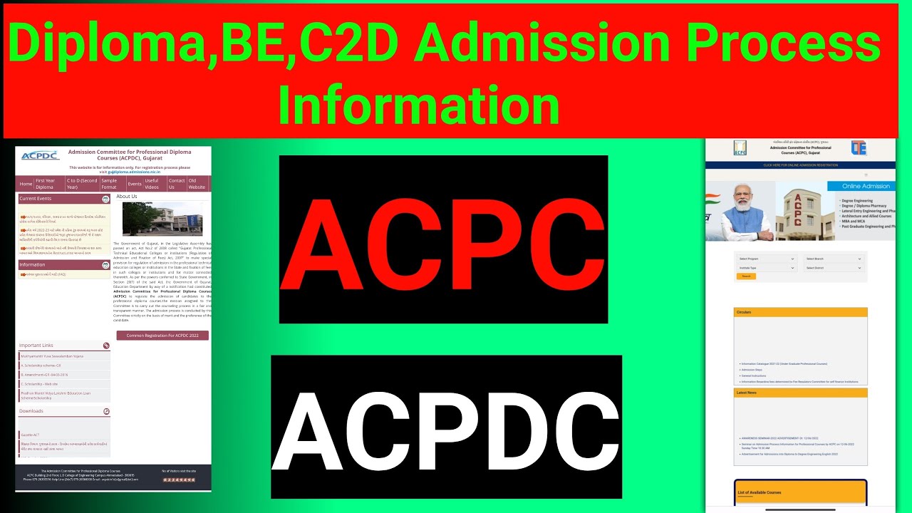 Diploma Admission Process || Diploma admission 2022 || diploma registretion 2022