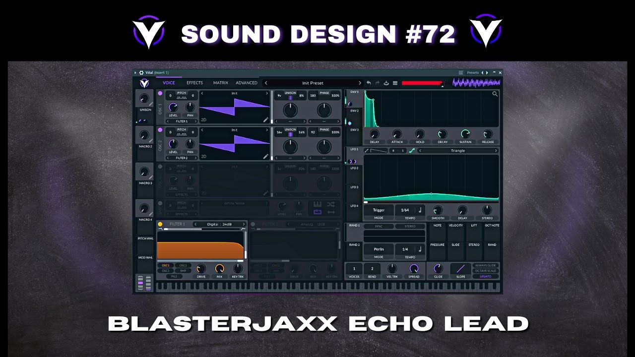 [VITAL👾] - Sound Design #72 : Como hacer el LEAD de 
