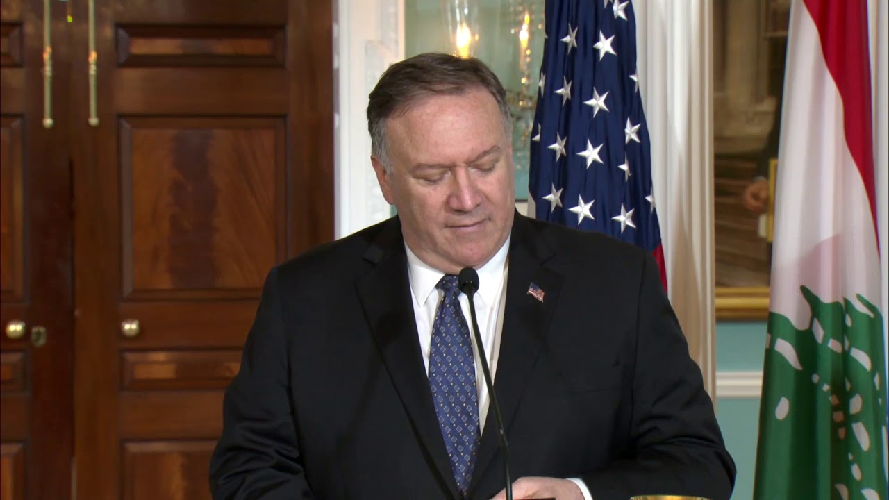 Secretary Pompeo and Lebanese Prime Minister Saad Hariri