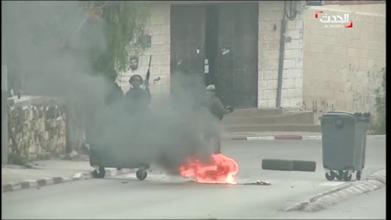 مواجهات في البيرة الفلسطينية