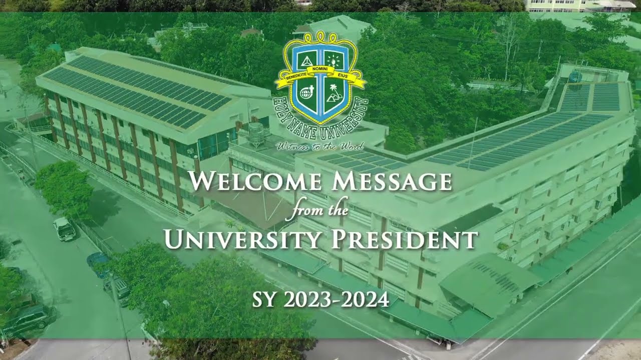 HNU President Welcome Message 2023