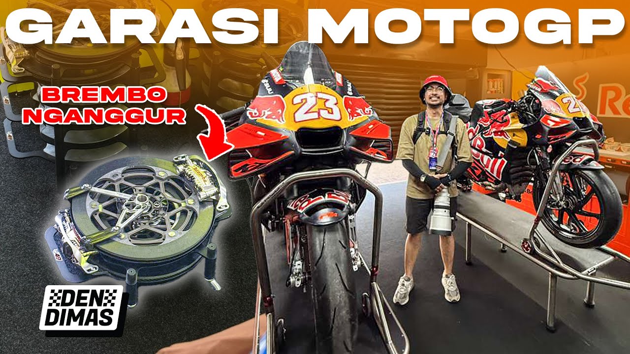 GREBEK GARASI MOTOGP‼️ Brembo Ohlins Berserakan Ngga Ada Harga Dirinya