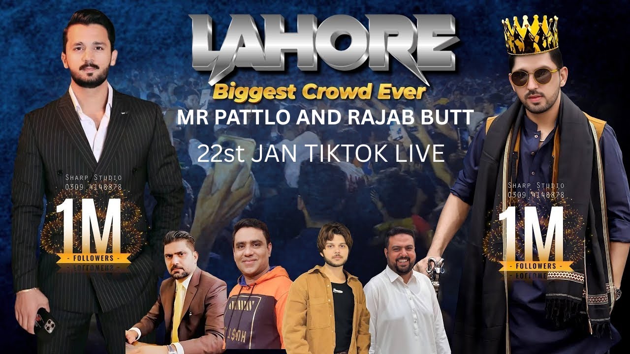 Rajabs Family Rajab butt , Haider Shah & Mr Patlo live Big PK match 22st JAN 
