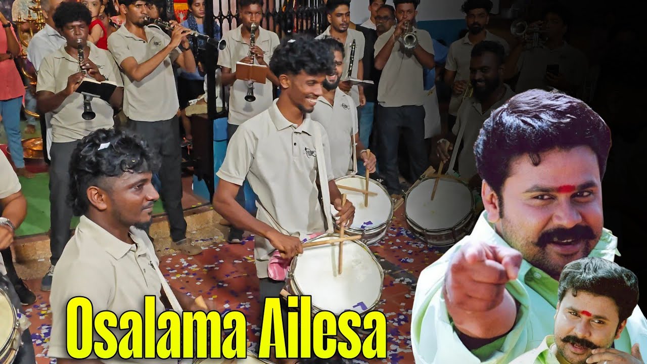 ഇതാണ് ആവേശം 💥| Osalama ailesa song band set| Youngstars trivandrum| Runway movie| Dileep 