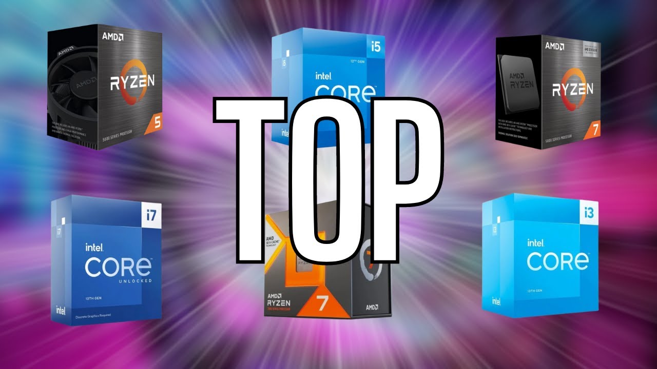 Los MEJORES CPU Calidad Precio GAMING de 2023 | TOP PROCESADORES