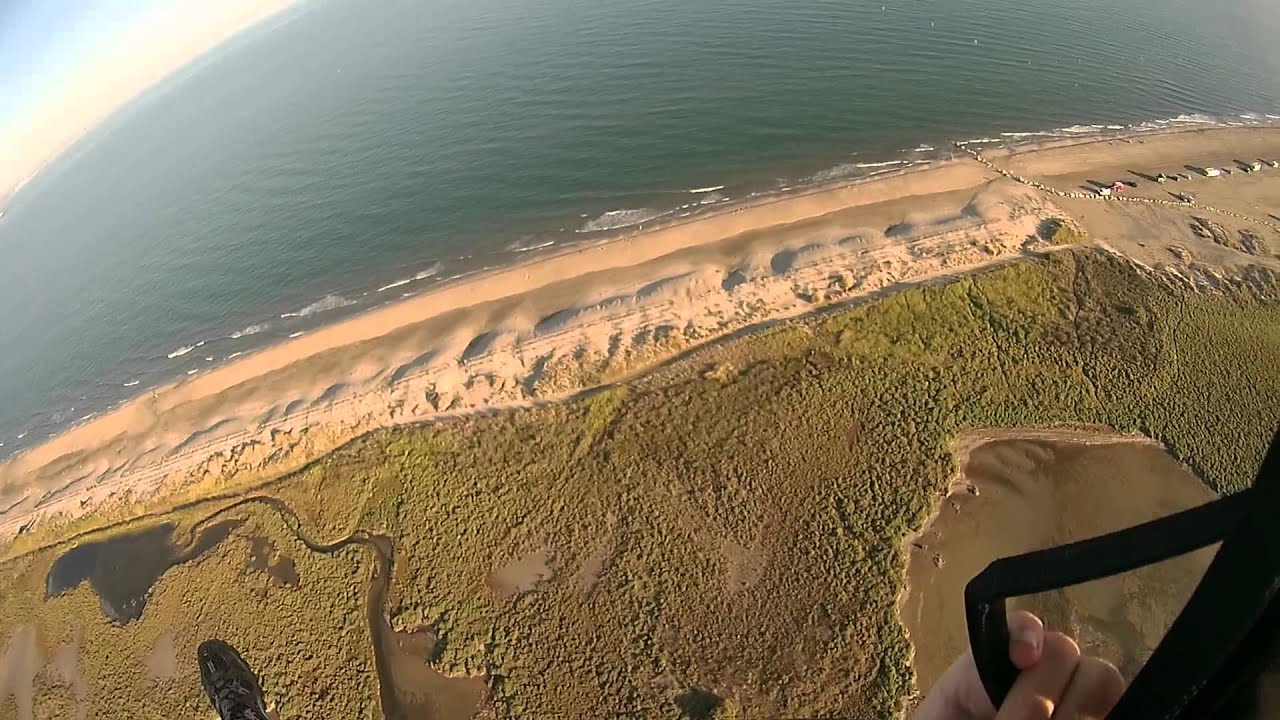 Port Saint Louis - char à cerf-volant et paramoteur
