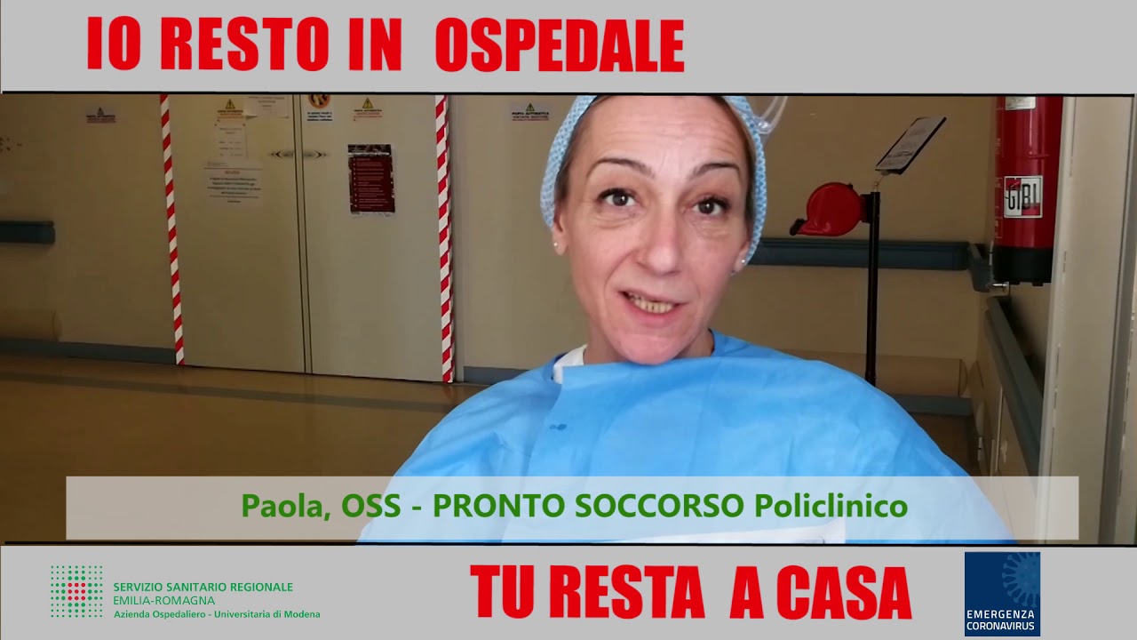 Io resto in Ospedale - Tu resta a Casa